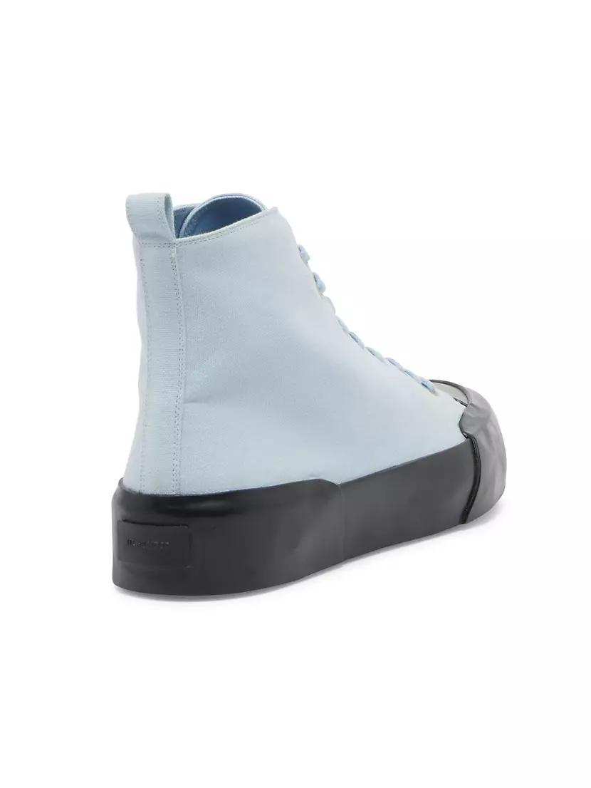 Canvas High-Top Sneakers Product Image