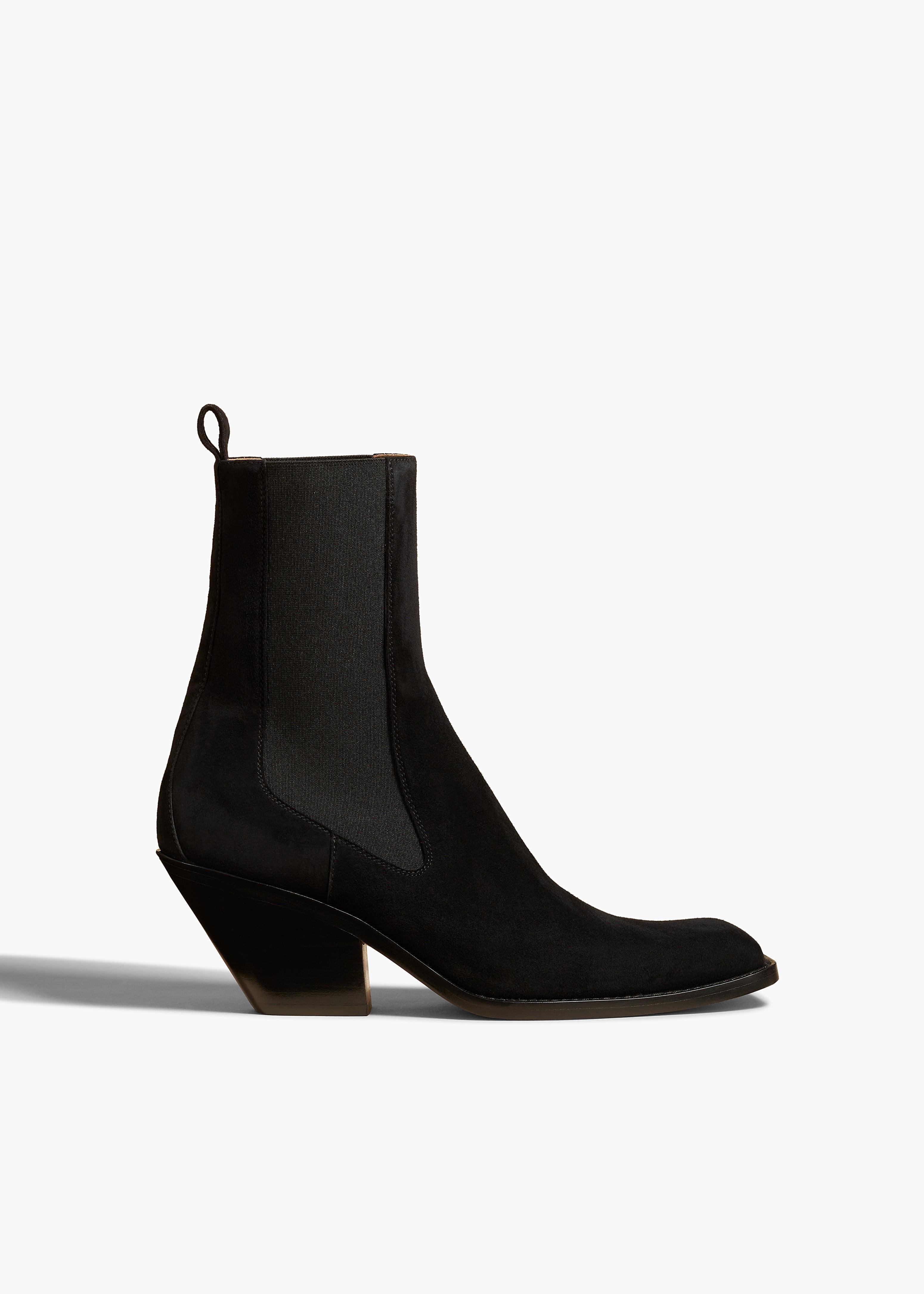 Austin Ankle Boot in Black Suede Product Image