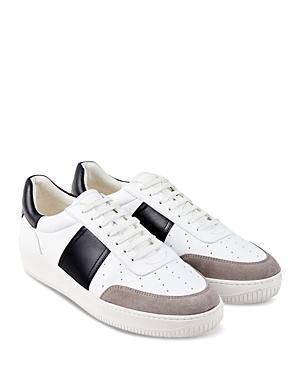 Sandro Mens Magic Lace Up Low Top Sneakers Product Image