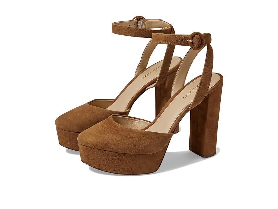 Veronica Beard Magda Ankle Strap Platform Pump Product Image