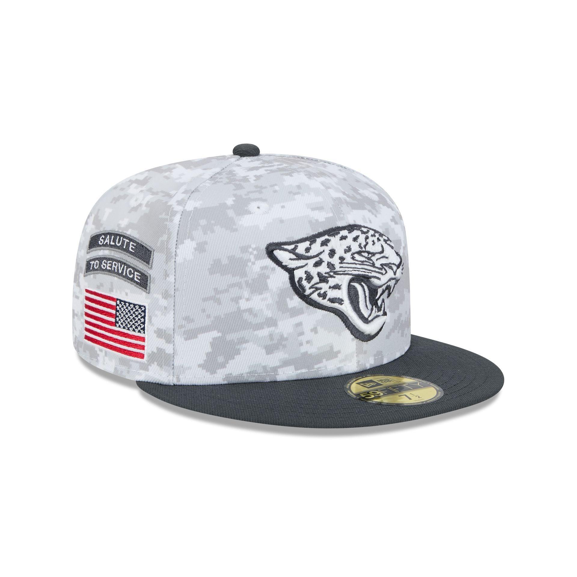 Jacksonville Jaguars 2024 Salute to Service 59FIFTY Fitted Hat Male Product Image