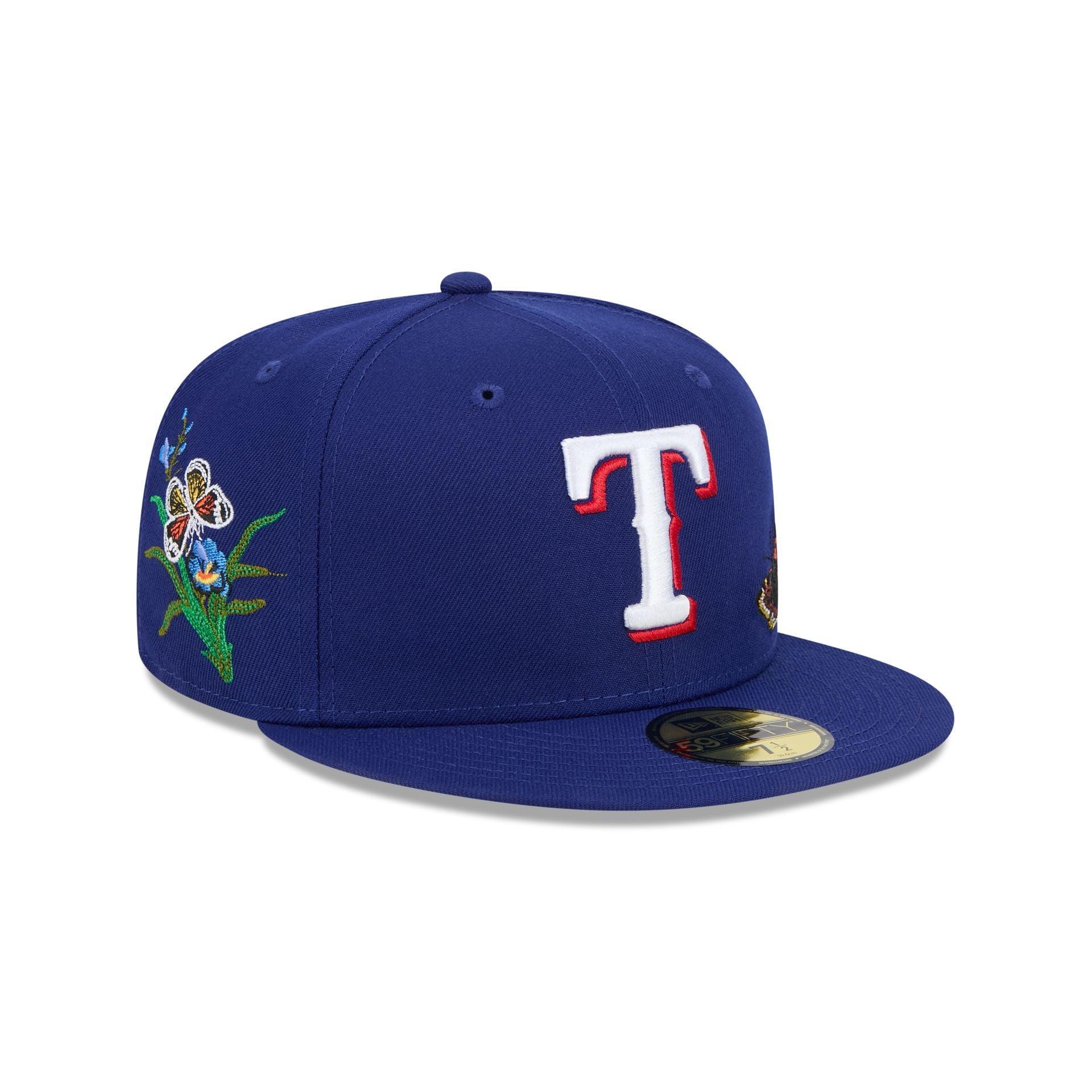 FELT x Texas Rangers Blue 59FIFTY Fitted Hat Male Product Image