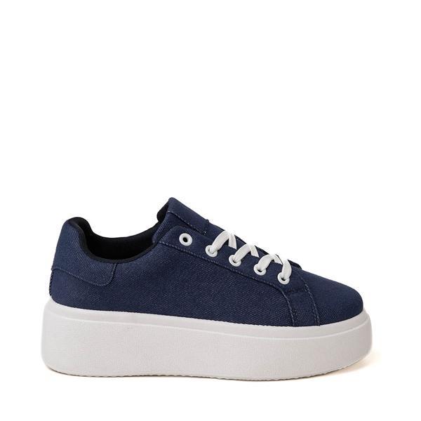 Womens Dirty Laundry Record Denim Sneaker - Blue Product Image