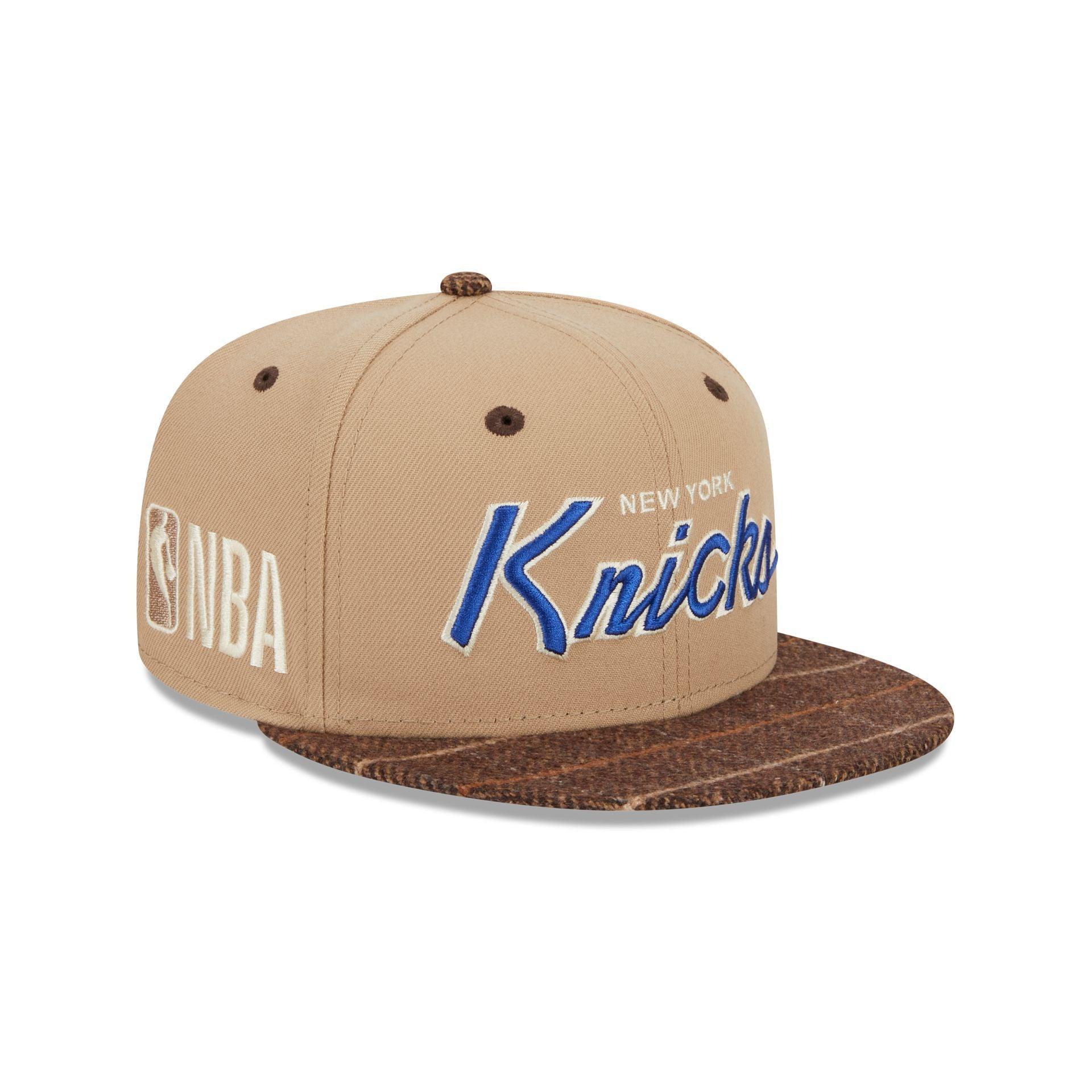 New York Knicks Traditional Check 9FIFTY Snapback Hat Male Product Image