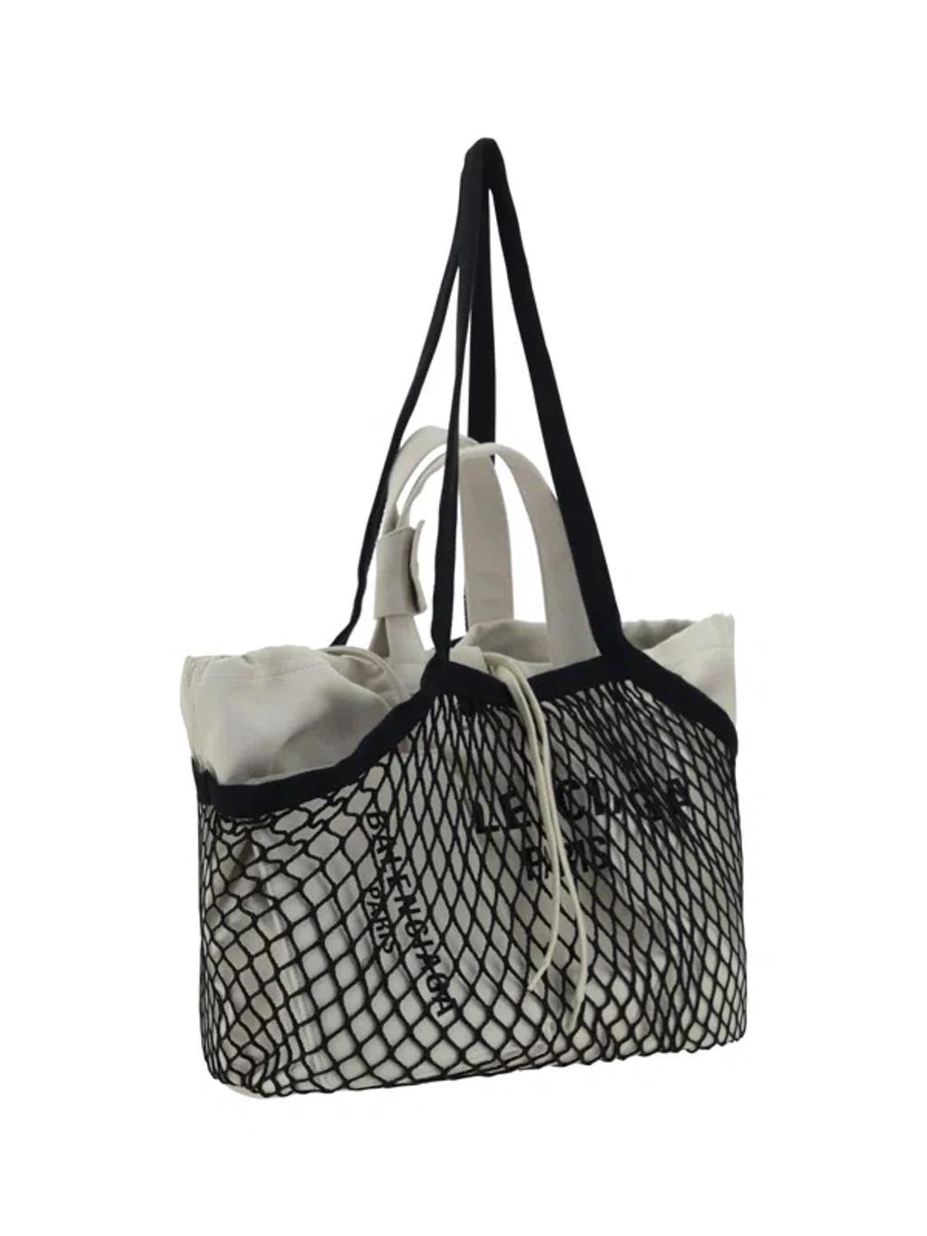 24/7 Shopping Handbag In Washed Nat/blk/l Blk Product Image