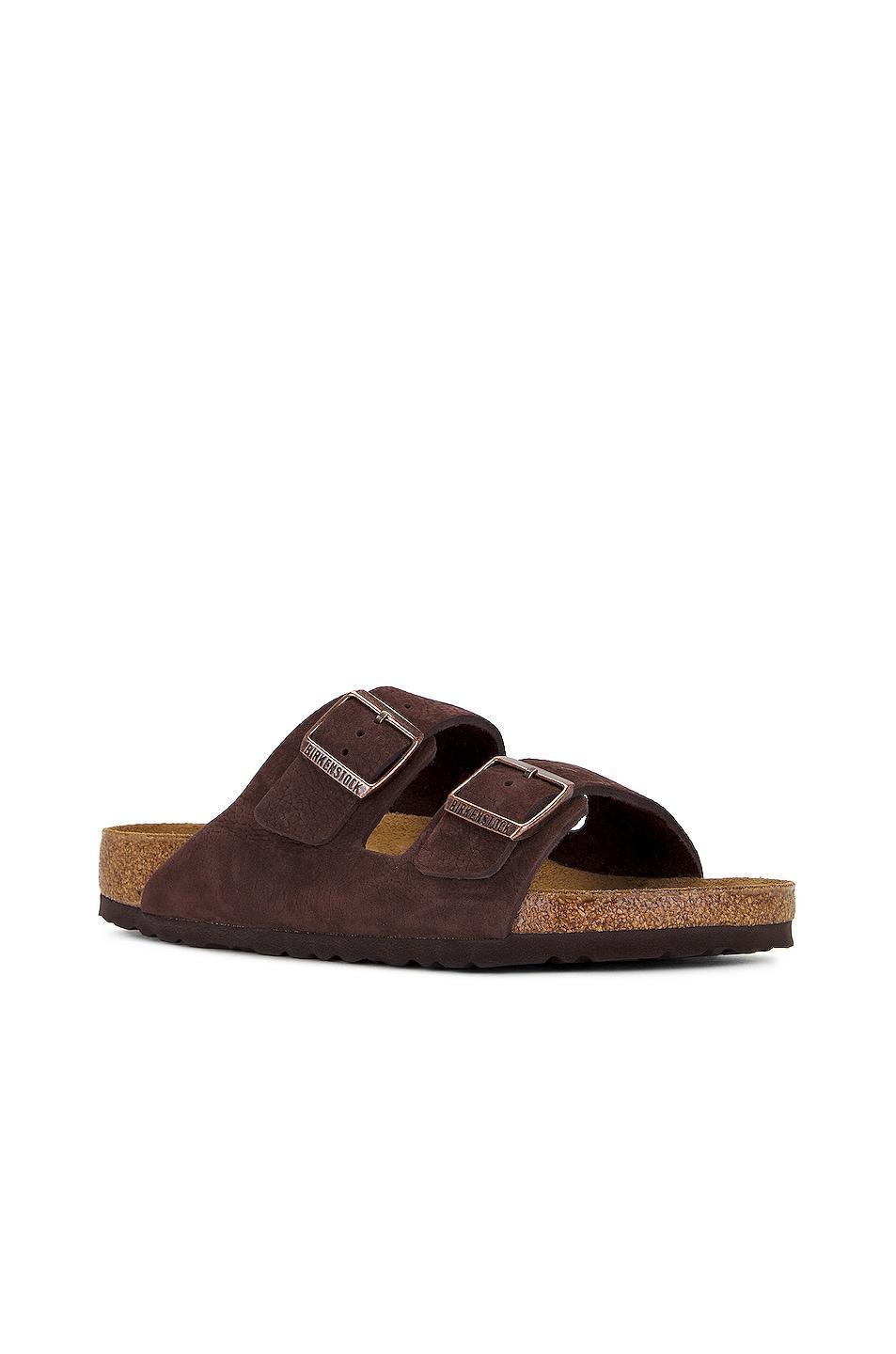 Birkenstock Arizona Desert Buck (Roast) Men's Shoes Product Image