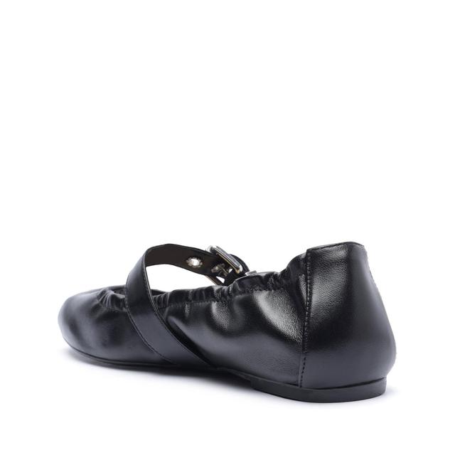 Calita Nappa Leather Flat Female Product Image