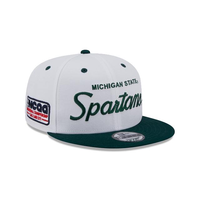 Michigan State Spartans College Vault Script 9FIFTY Snapback Hat Male Product Image