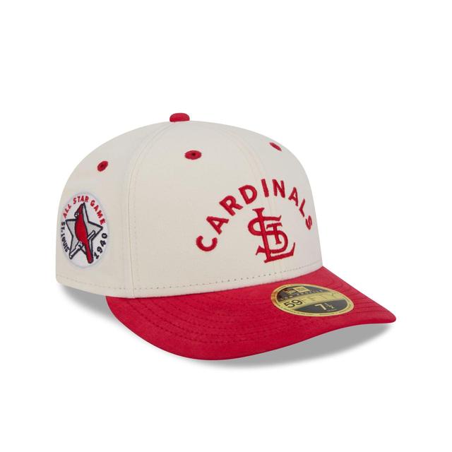 St. Louis Cardinals Vintage Stack Low Profile 59FIFTY Fitted Hat Male Product Image