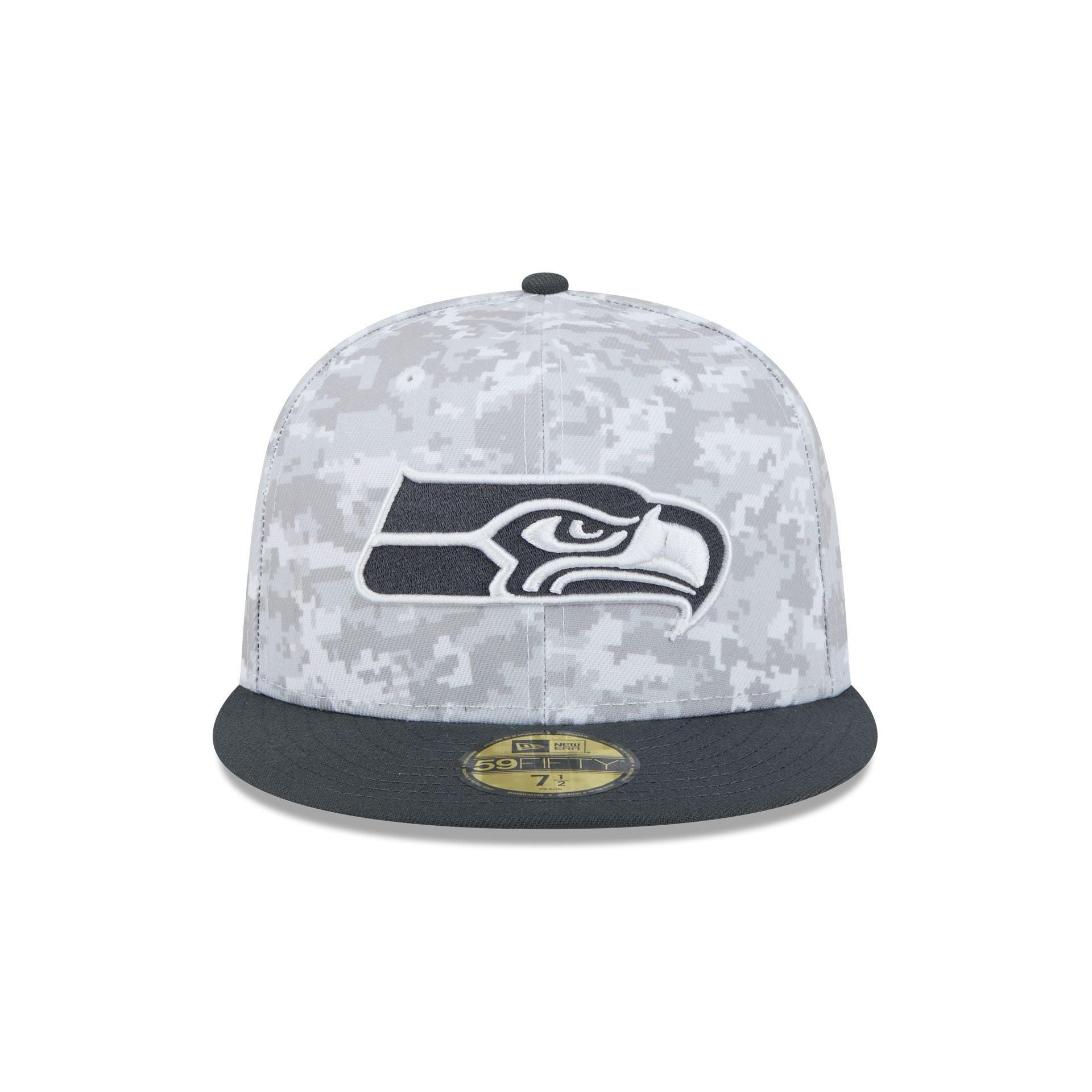 Seattle Seahawks 2024 Salute to Service 59FIFTY Fitted Hat Male Product Image