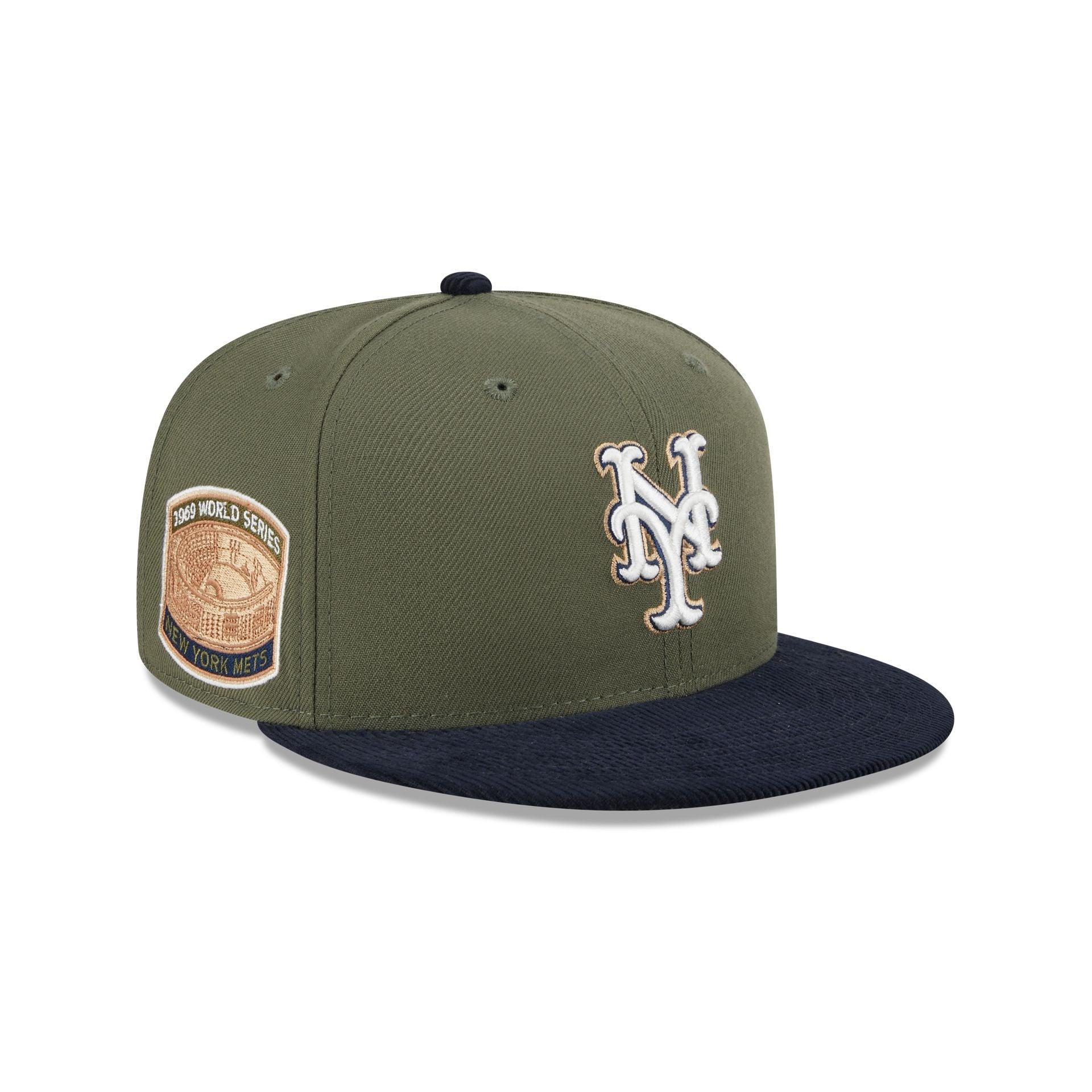 New York Mets Olive Green 59FIFTY Fitted Hat Male Product Image