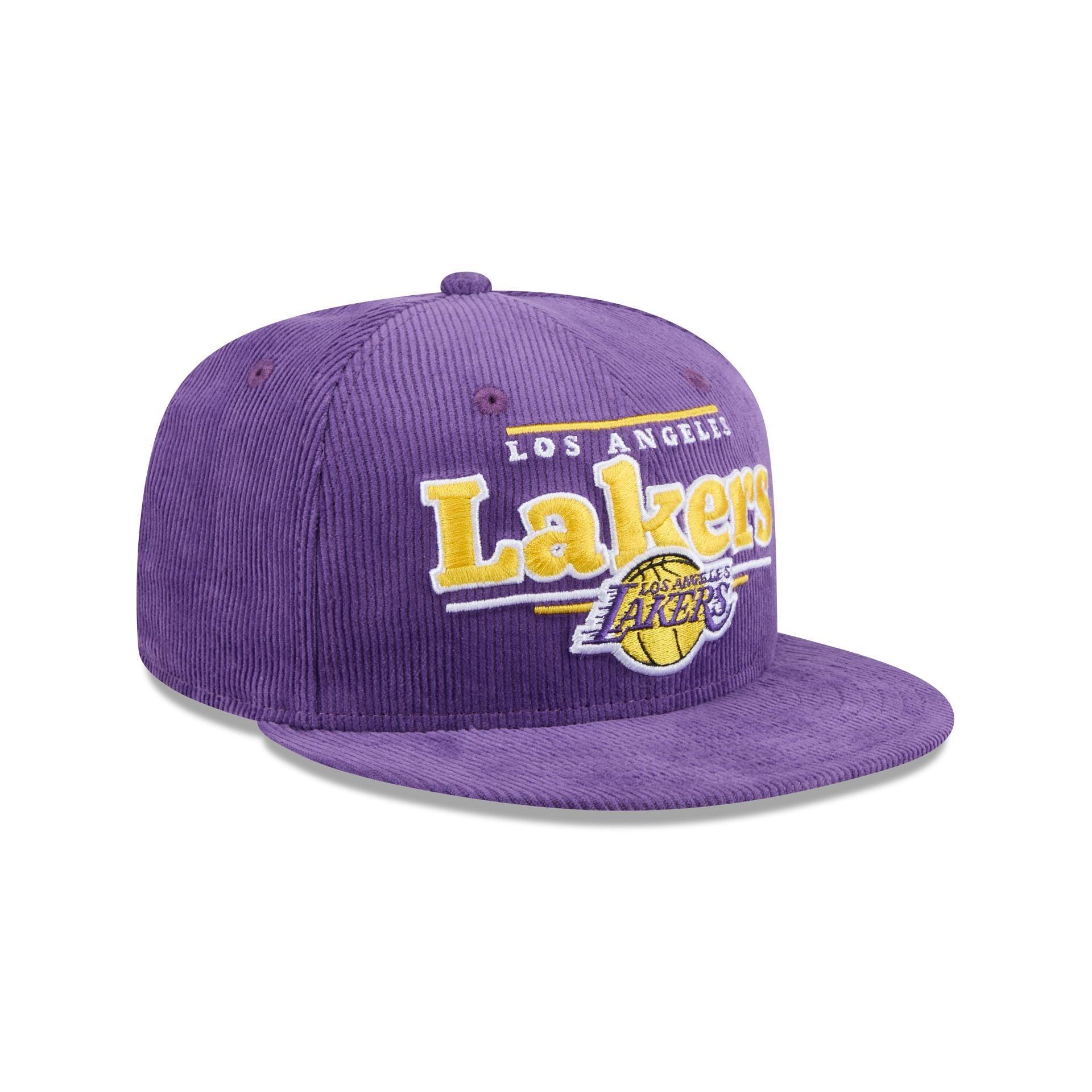 Los Angeles Lakers Throwback Display 9FIFTY Snapback Hat Male Product Image