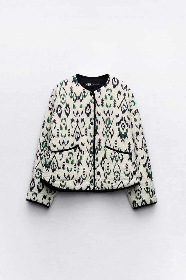 PRINT PUFFER JACKET Product Image