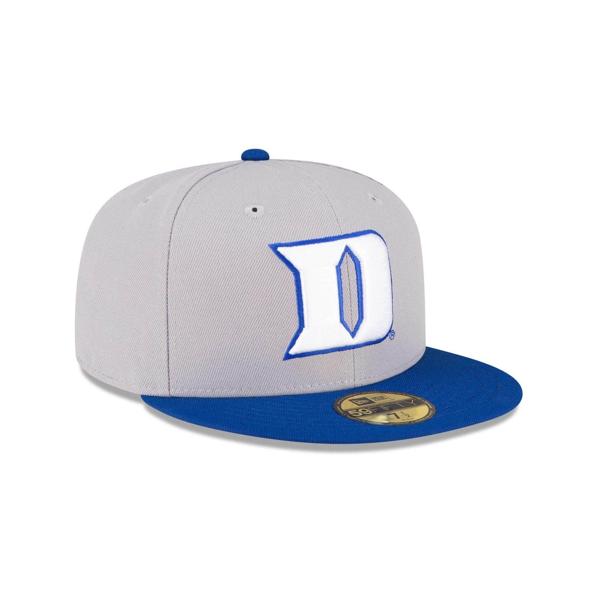 Duke Blue Devils Gray 59FIFTY Fitted Hat Male Product Image