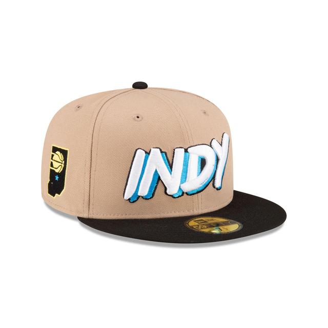 Indiana Pacers 2023 City Edition Alt 2 59FIFTY Fitted Hat Male Product Image