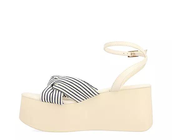 Journee Collection Womens Lailee Platform Sandal Wedges Product Image