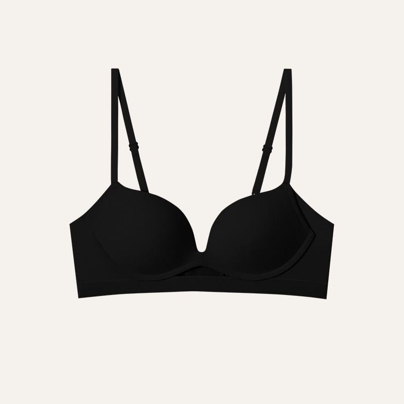 Plain Cutout Wireless Bra Product Image