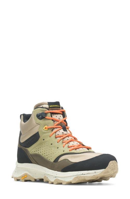 Merrell Speed Solo Mid Waterproof High Top Hiking Sneaker Product Image