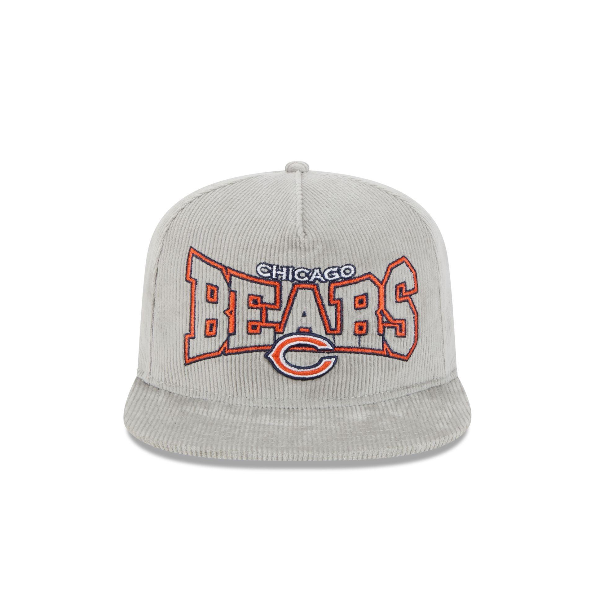 Chicago Bears Gray Cord Golfer Hat Male Product Image