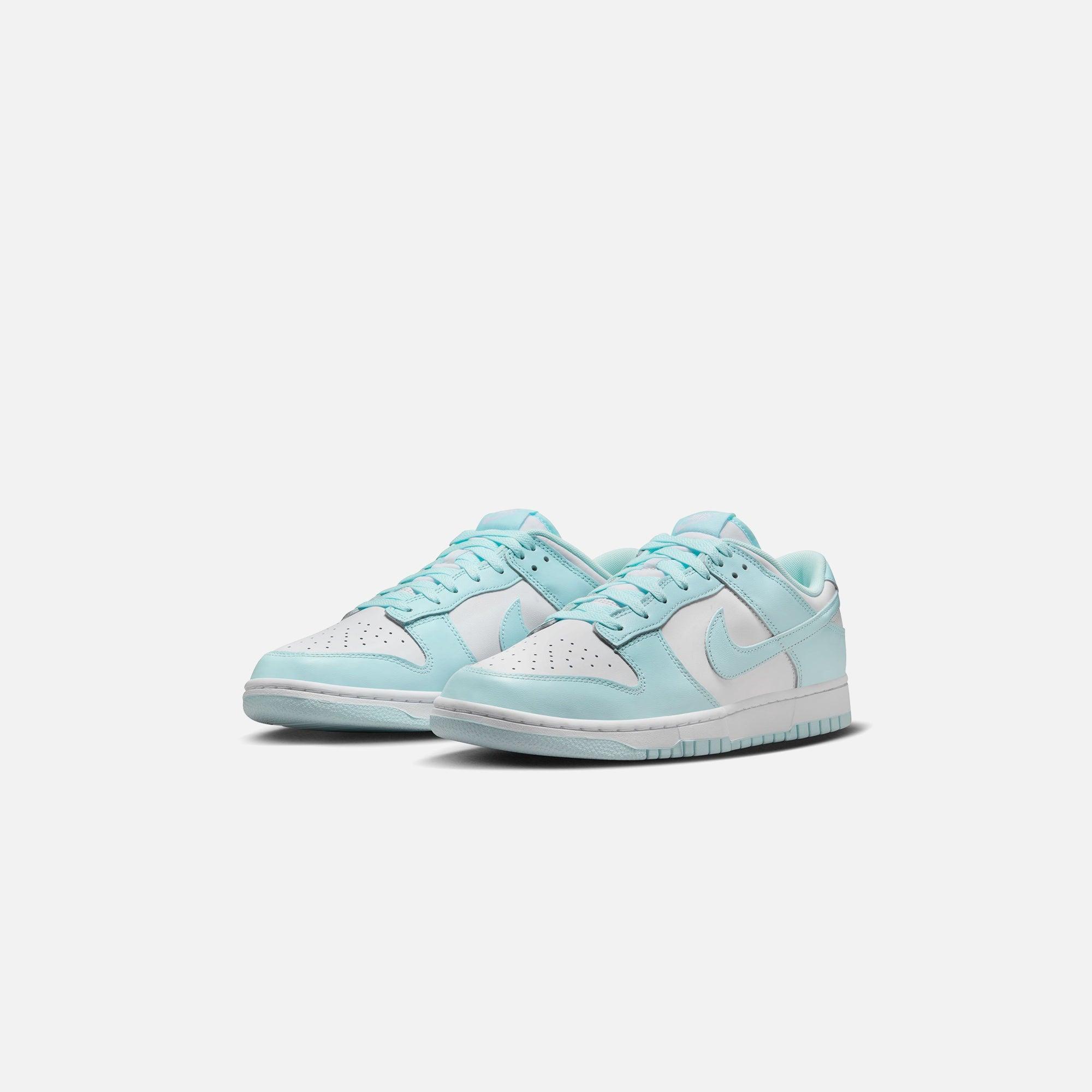 Nike Dunk Low Retro - White / Glacier Blue Male Product Image