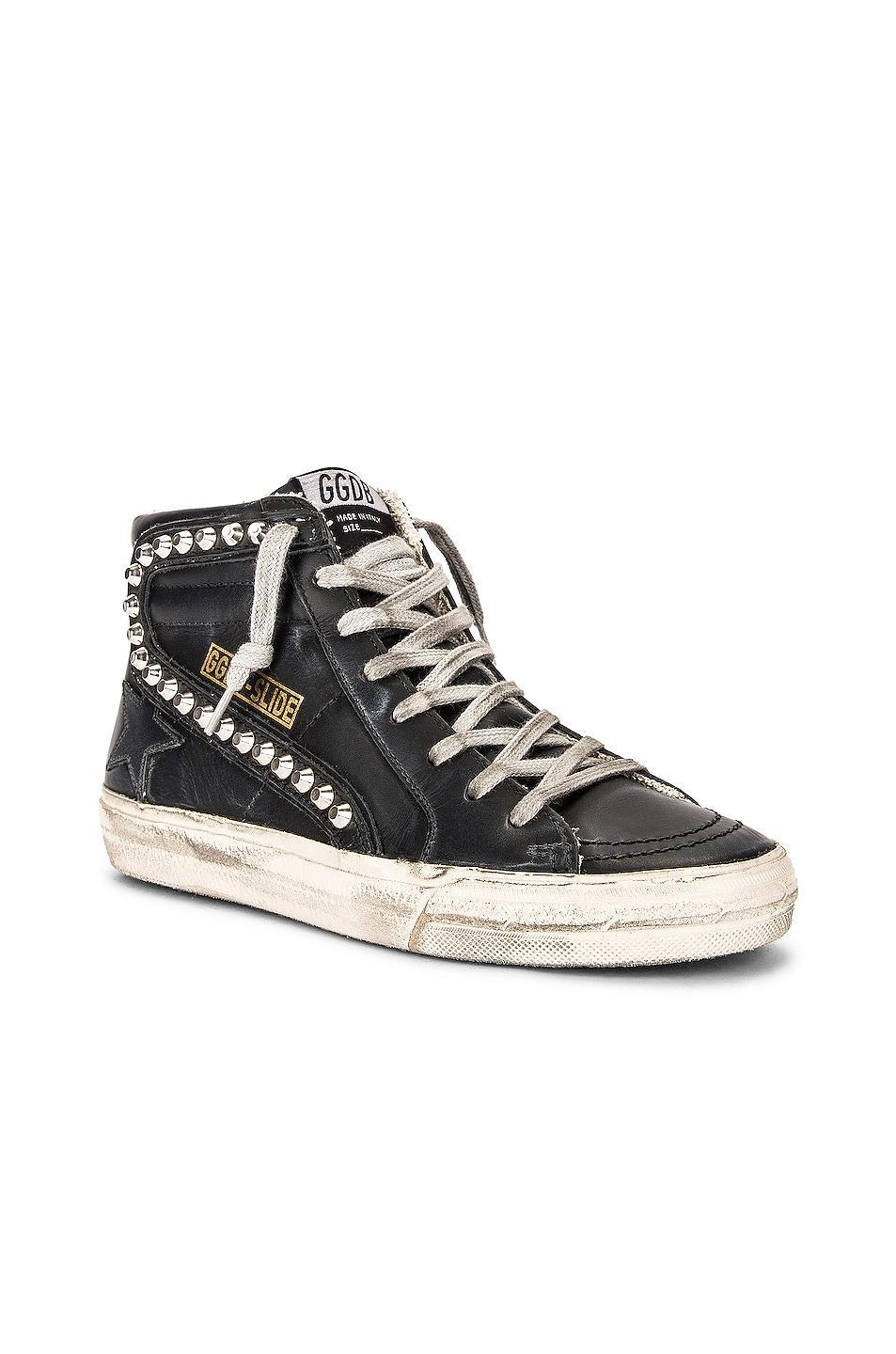 Golden Goose Slide Sneaker in Black. Size 36, 37, 38, 39. Product Image