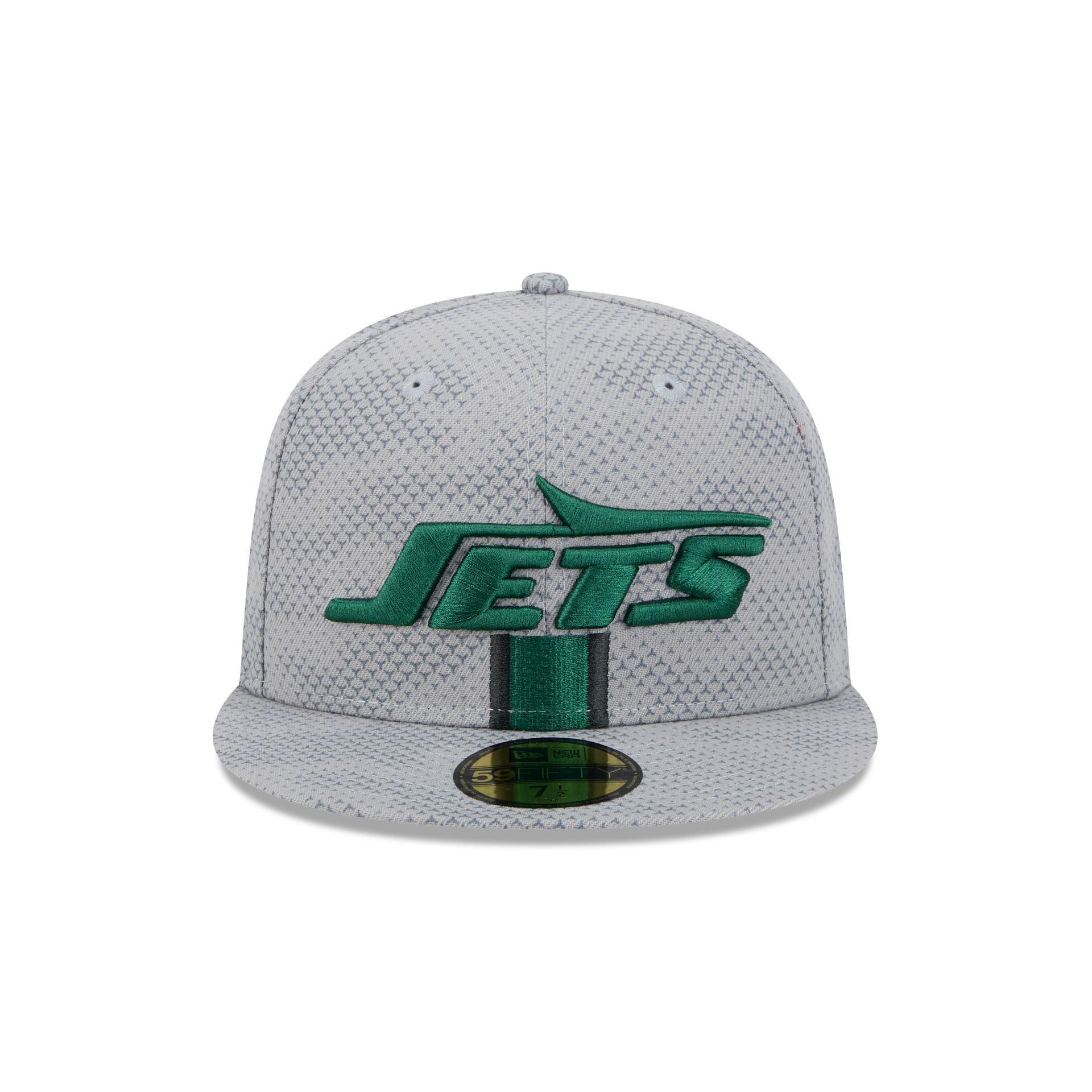 New York Jets 2024 Sideline Gray 59FIFTY Fitted Hat Male Product Image