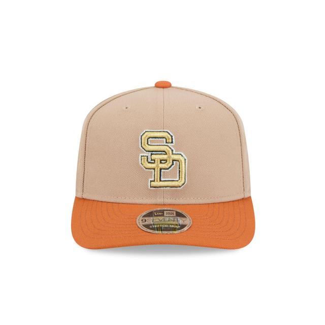 San Diego Padres Sandy Rust 9SEVENTY Snapback Hat Male Product Image