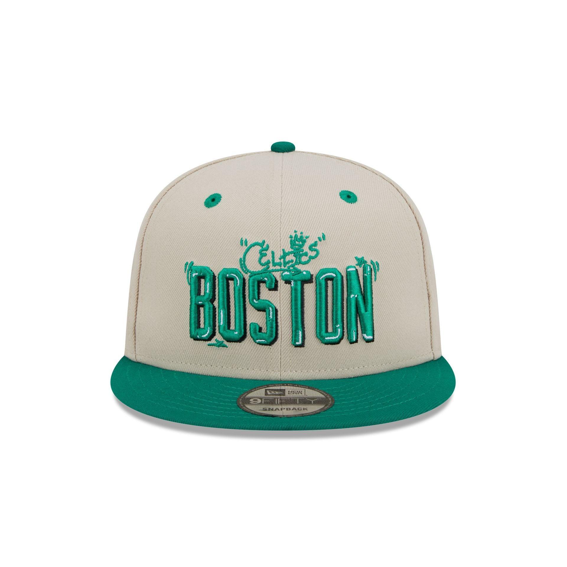 Boston Celtics Team Art 9FIFTY Snapback Hat Male Product Image