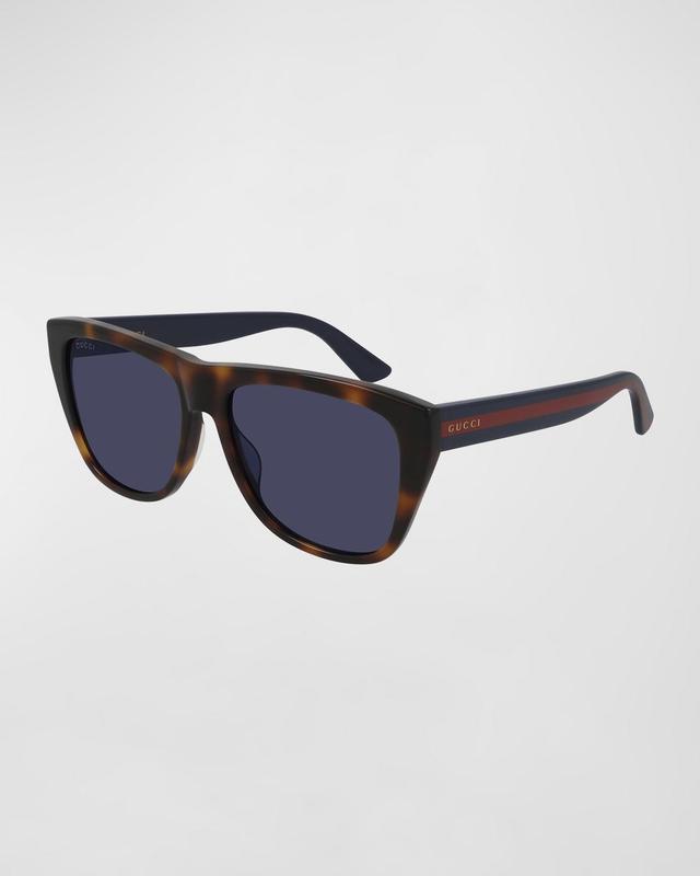 Mens Web 57MM Sunglasses Product Image