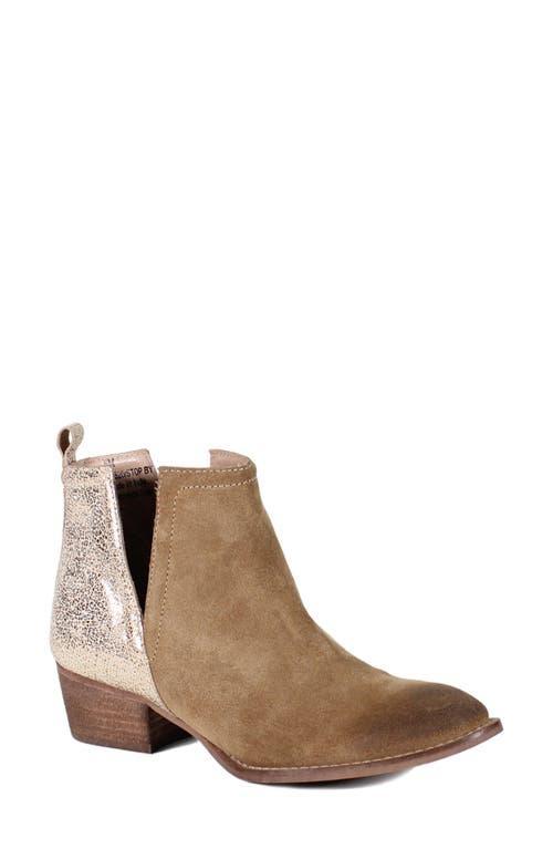 Diba True Stop By Suede Two Tone Western Booties Product Image