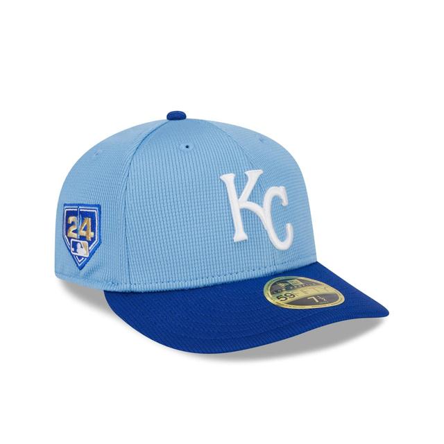 Kansas City Royals 2024 Spring Training Low Profile 59FIFTY Fitted Hat Male Product Image