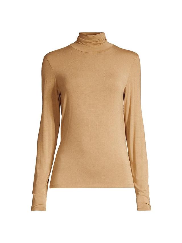 Womens Kiku Silk-Blend Roll-Neck Sweater Product Image