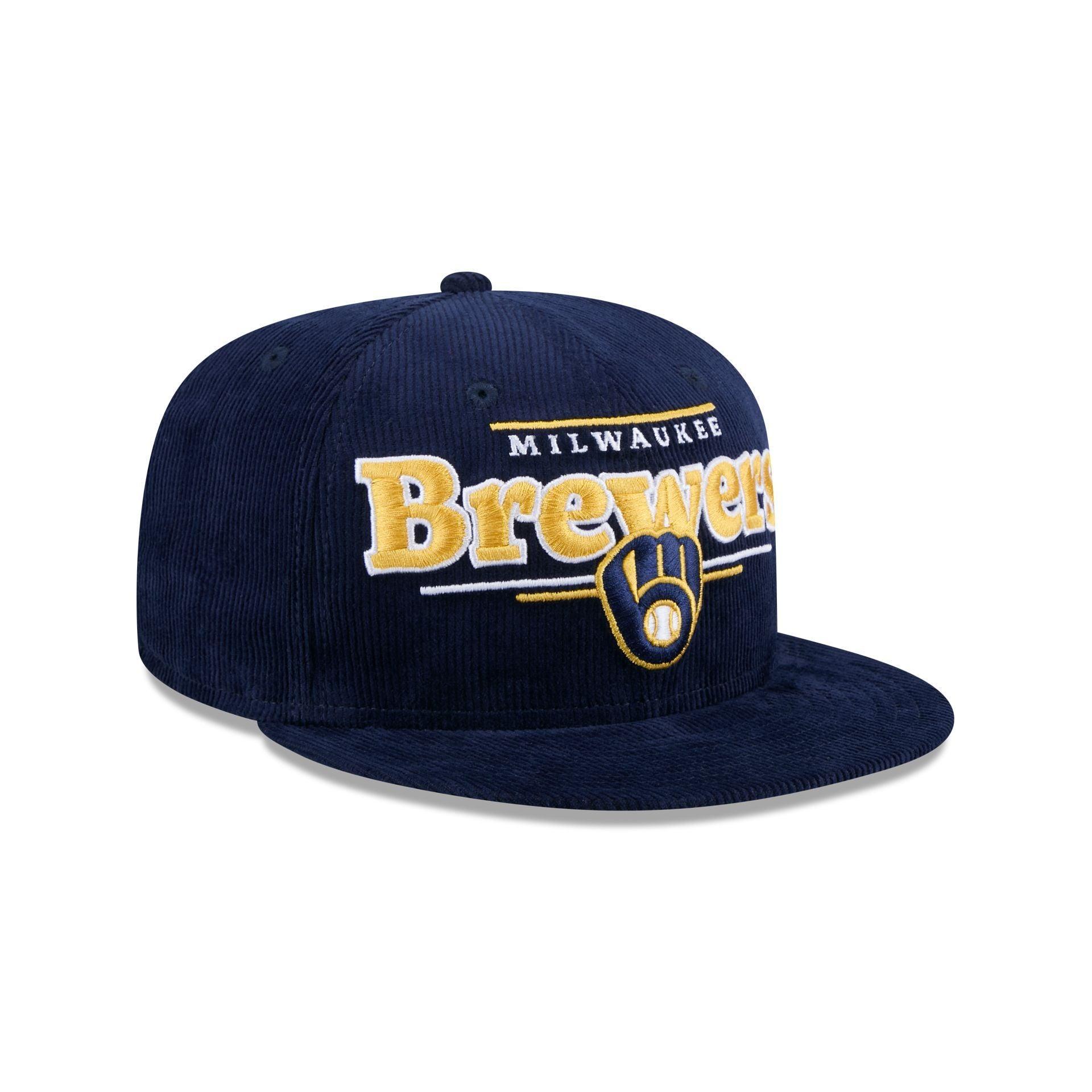 Milwaukee Brewers Throwback Display 9FIFTY Snapback Hat Male Product Image