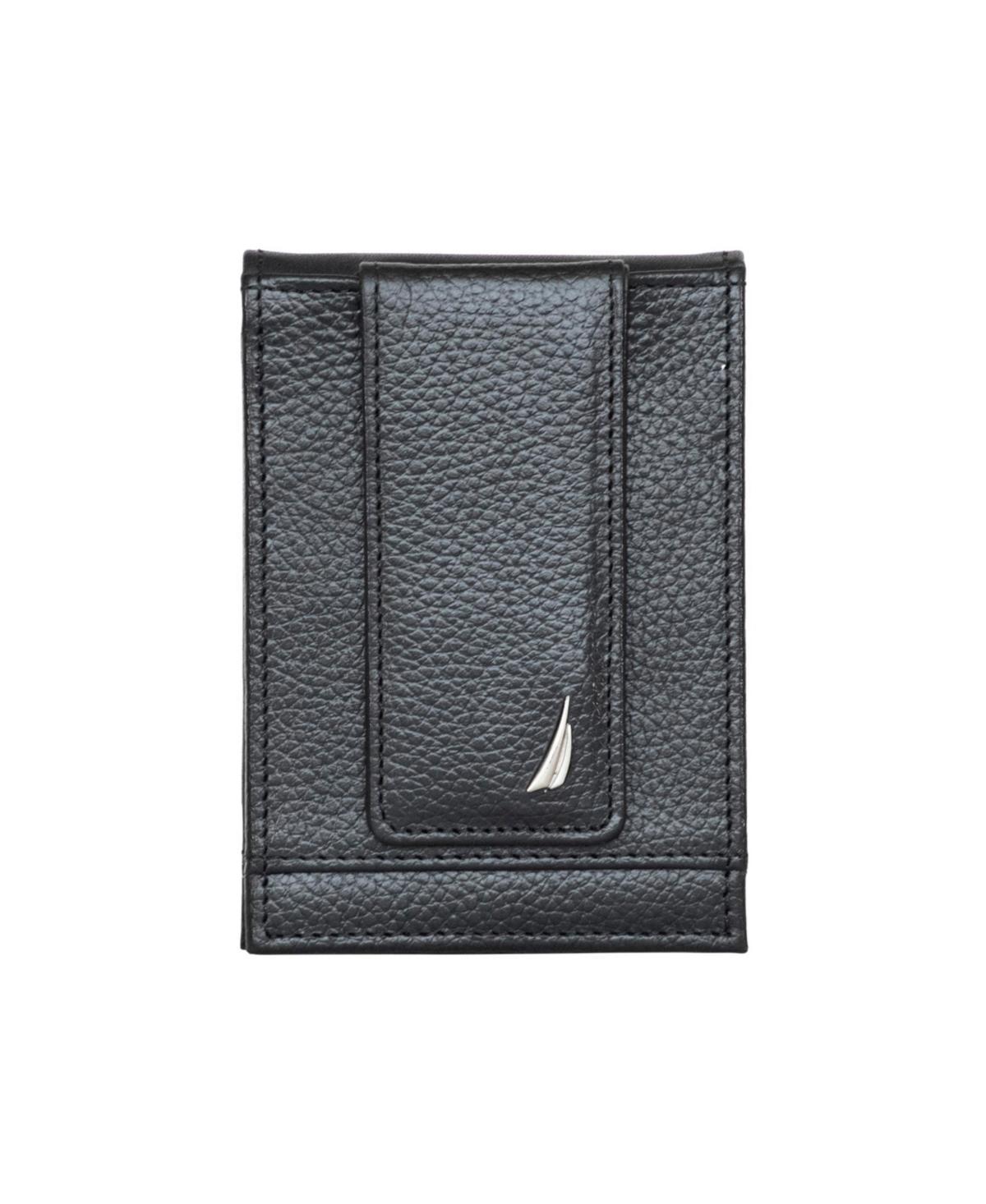 Nautica Mens Front Pocket Leather Wallet Product Image