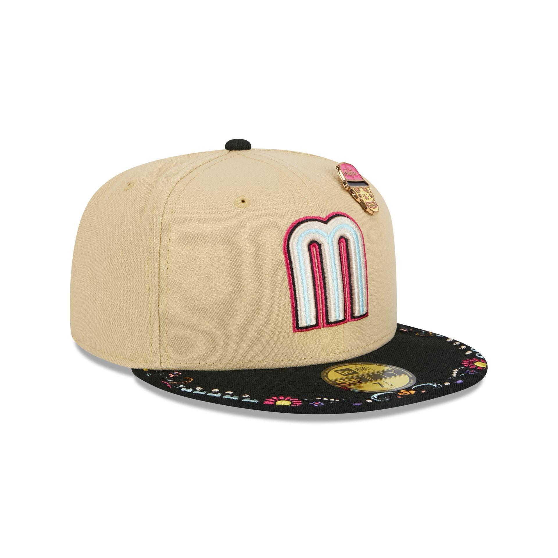 Mexico Baseball Skull Pin 59FIFTY Fitted Hat Male Product Image