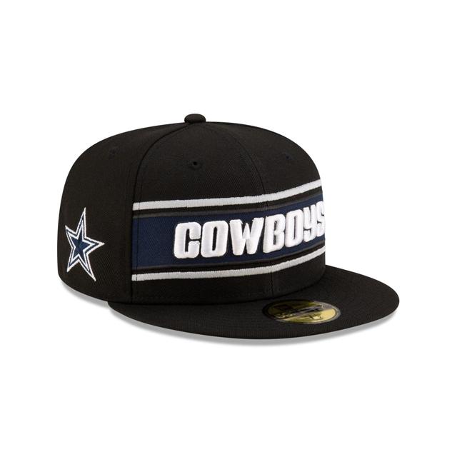 Dallas Cowboys 2024 Sideline Black 59FIFTY Fitted Hat Male Product Image