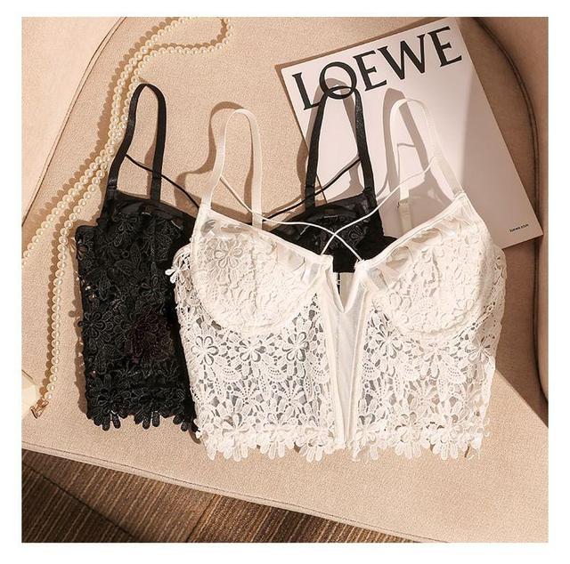 Lace Crop Cami Top Product Image