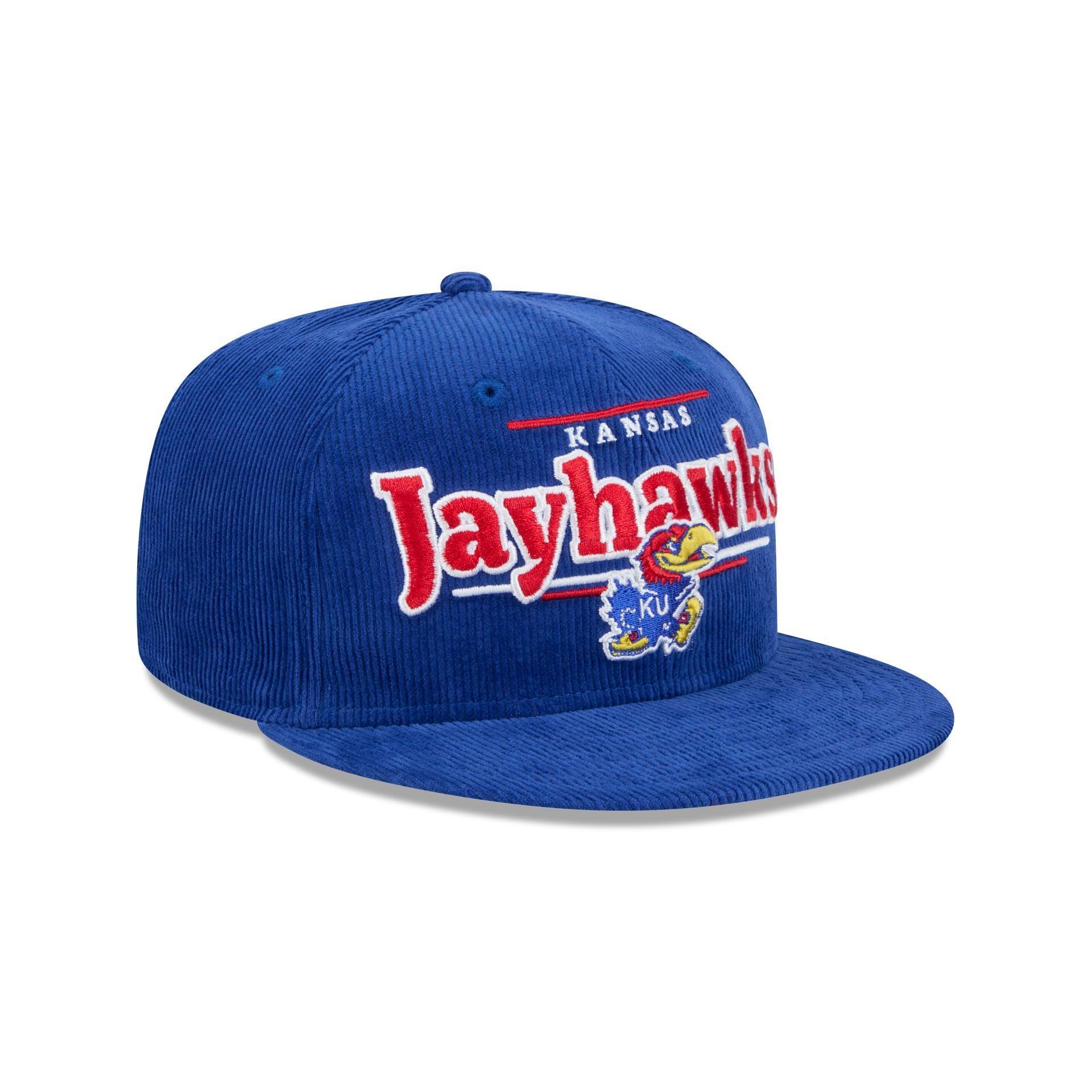 Kansas Jayhawks College Vault Throwback Display 9FIFTY Snapback Hat Male Product Image