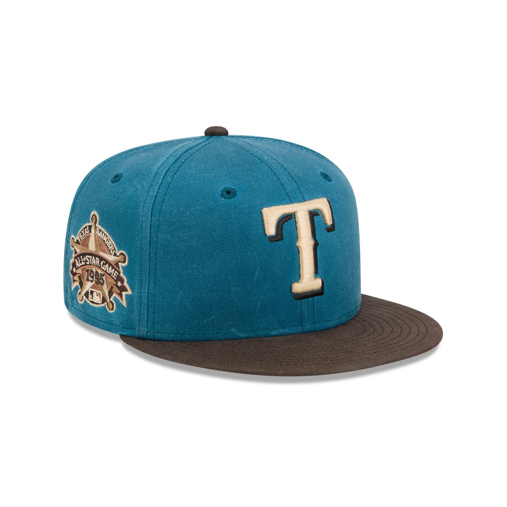 Texas Rangers Indigo 59FIFTY Fitted Hat Male Product Image