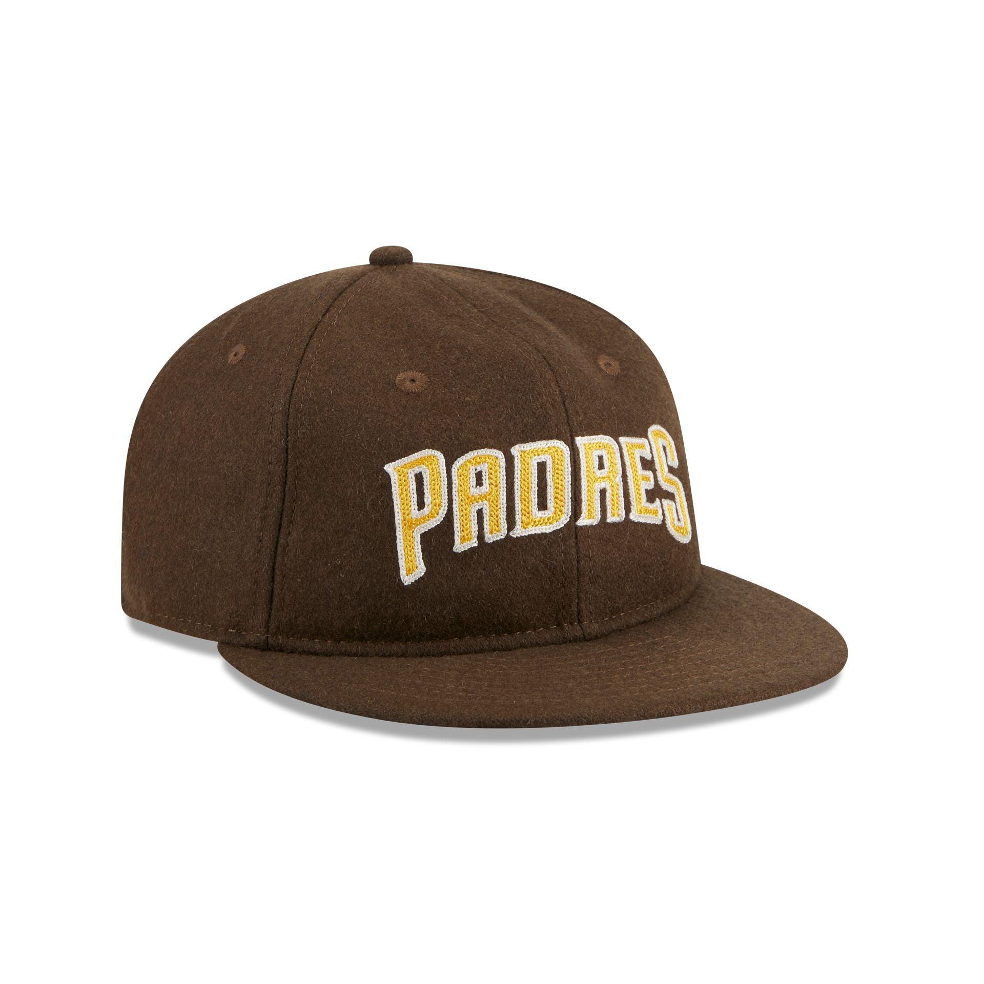 San Diego Padres Melton Wool Retro Crown 9FIFTY Adjustable Hat Male Product Image