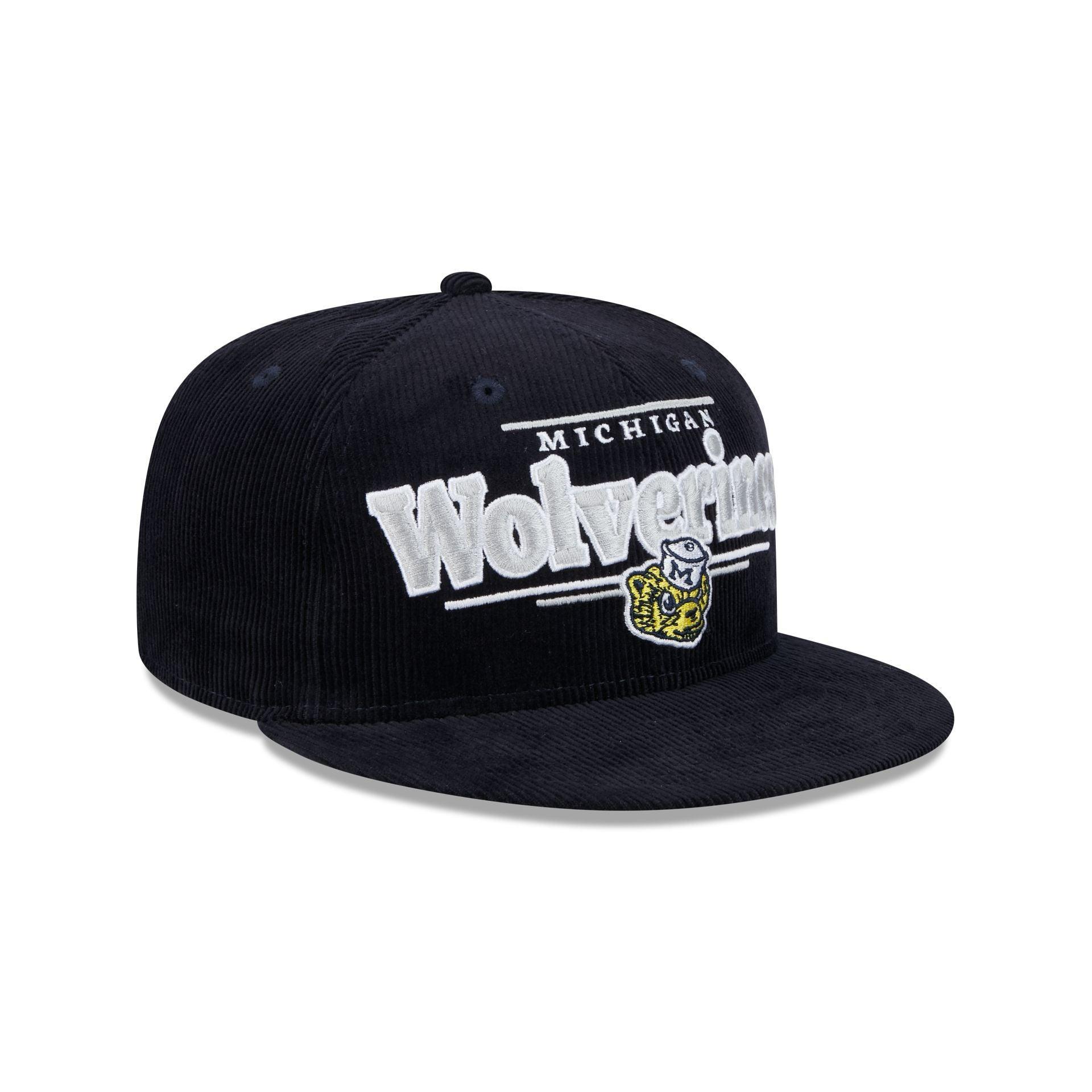 Michigan Wolverines College Vault Throwback Display 9FIFTY Snapback Hat Male Product Image