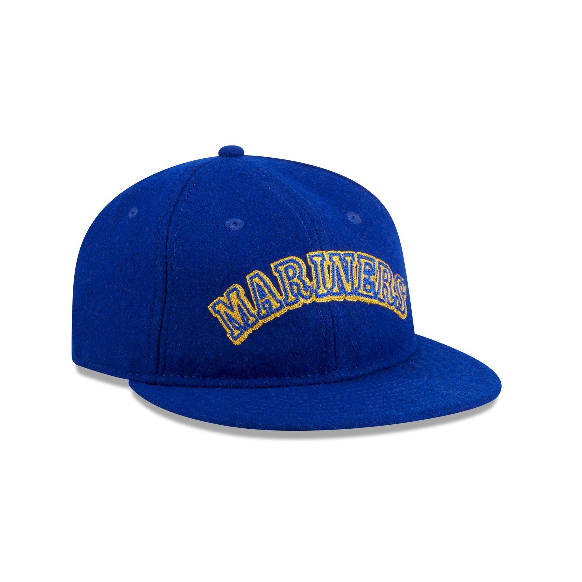 Seattle Mariners Melton Wool Retro Crown 9FIFTY Adjustable Hat Male Product Image