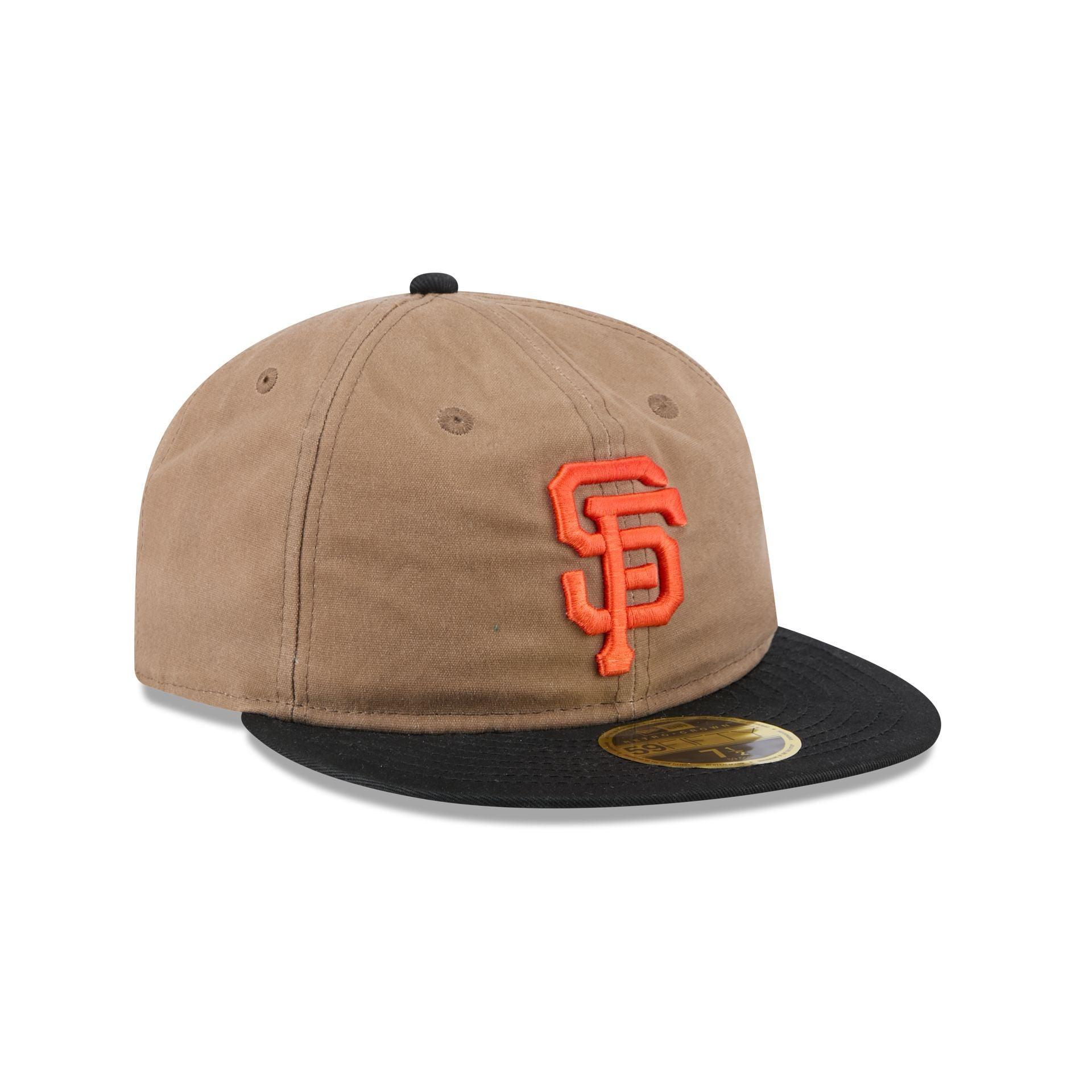 San Francisco Giants Wax Canvas Retro Crown 59FIFTY Fitted Hat Male Product Image