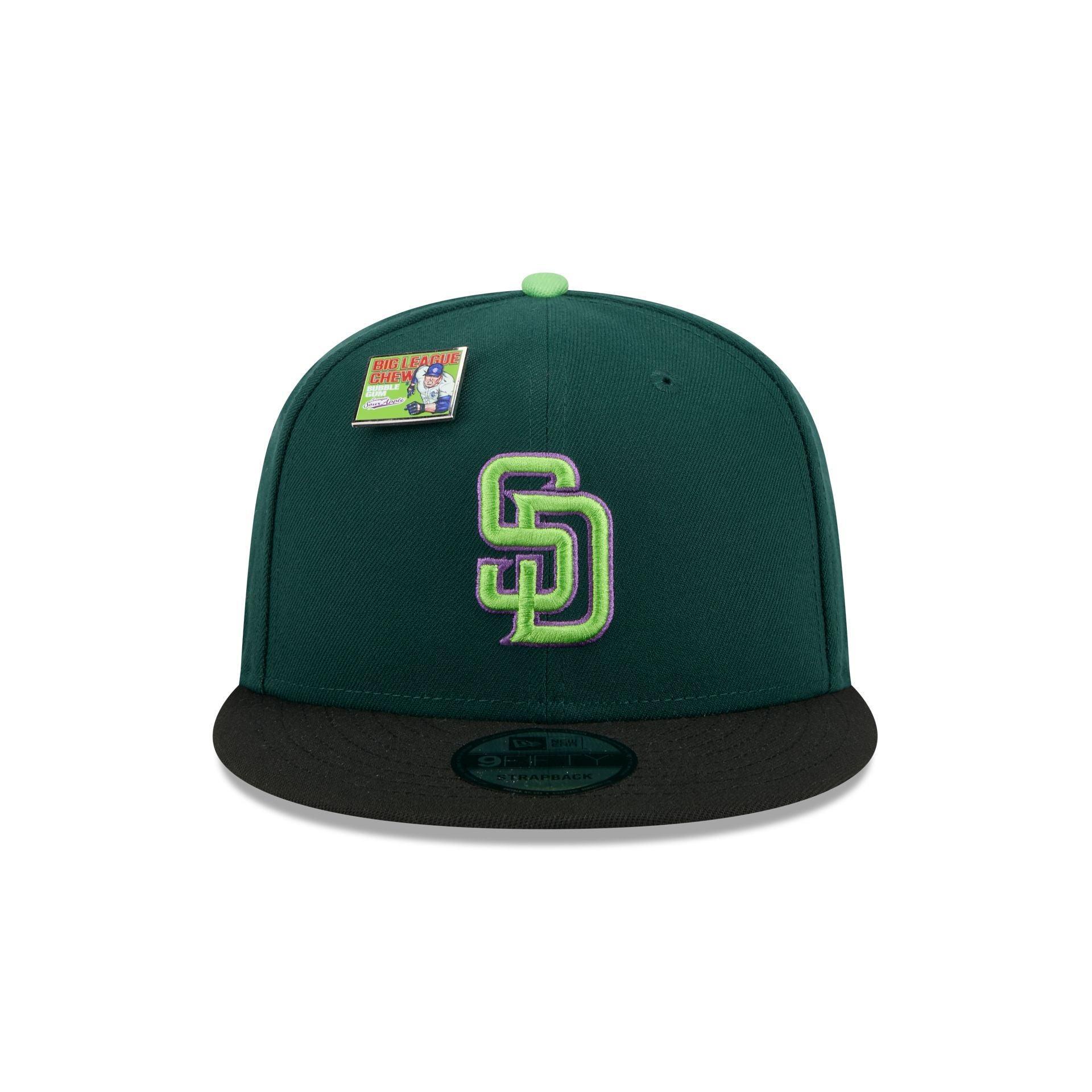 Big League Chew X San Diego Padres Sour Apple 9FIFTY Snapback Hat Male Product Image