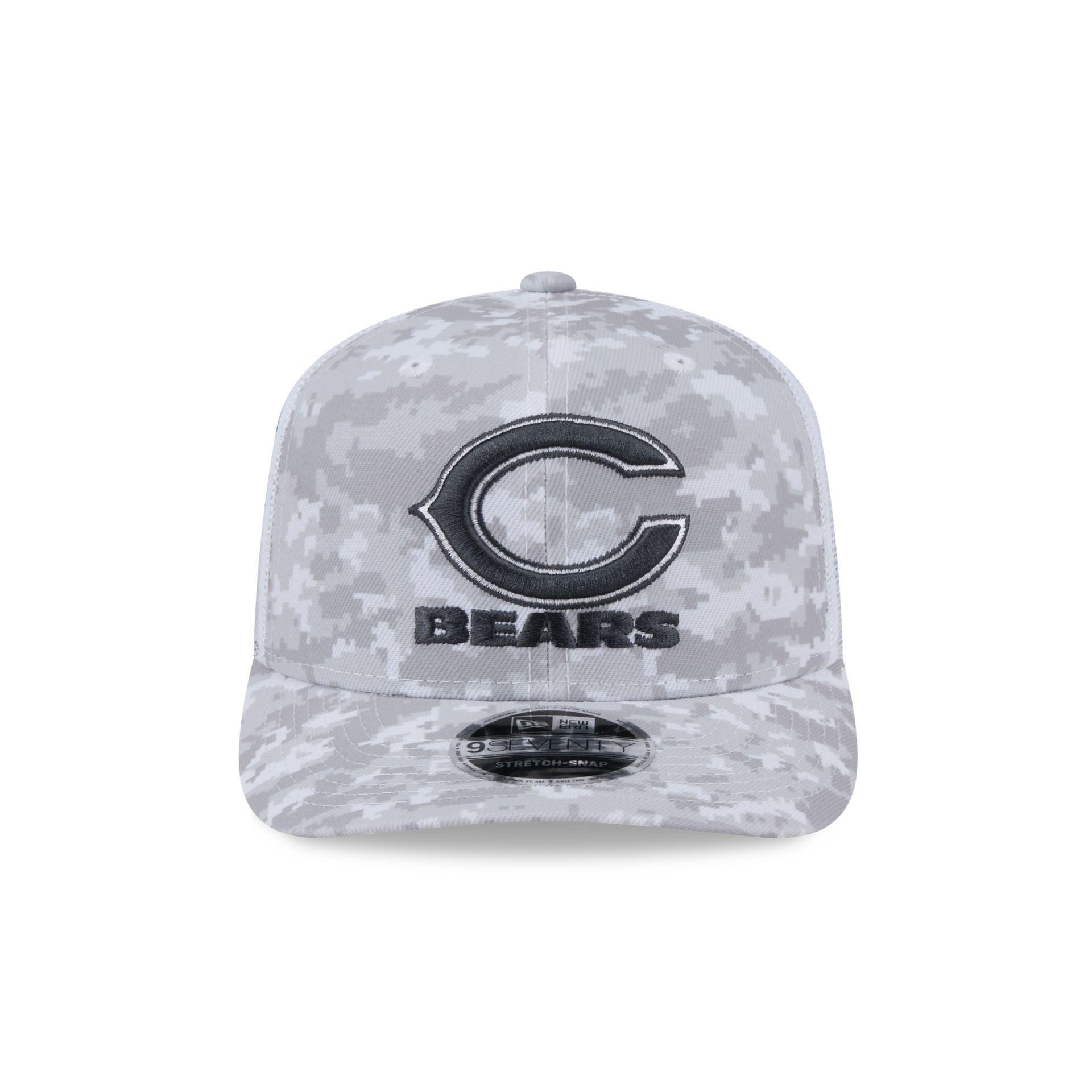 Chicago Bears 2024 Salute to Service 9SEVENTY Trucker Hat Male Product Image