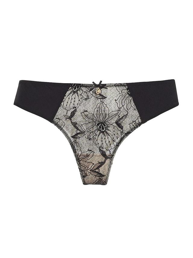 Orchids Low-Rise Lace Tanga Product Image