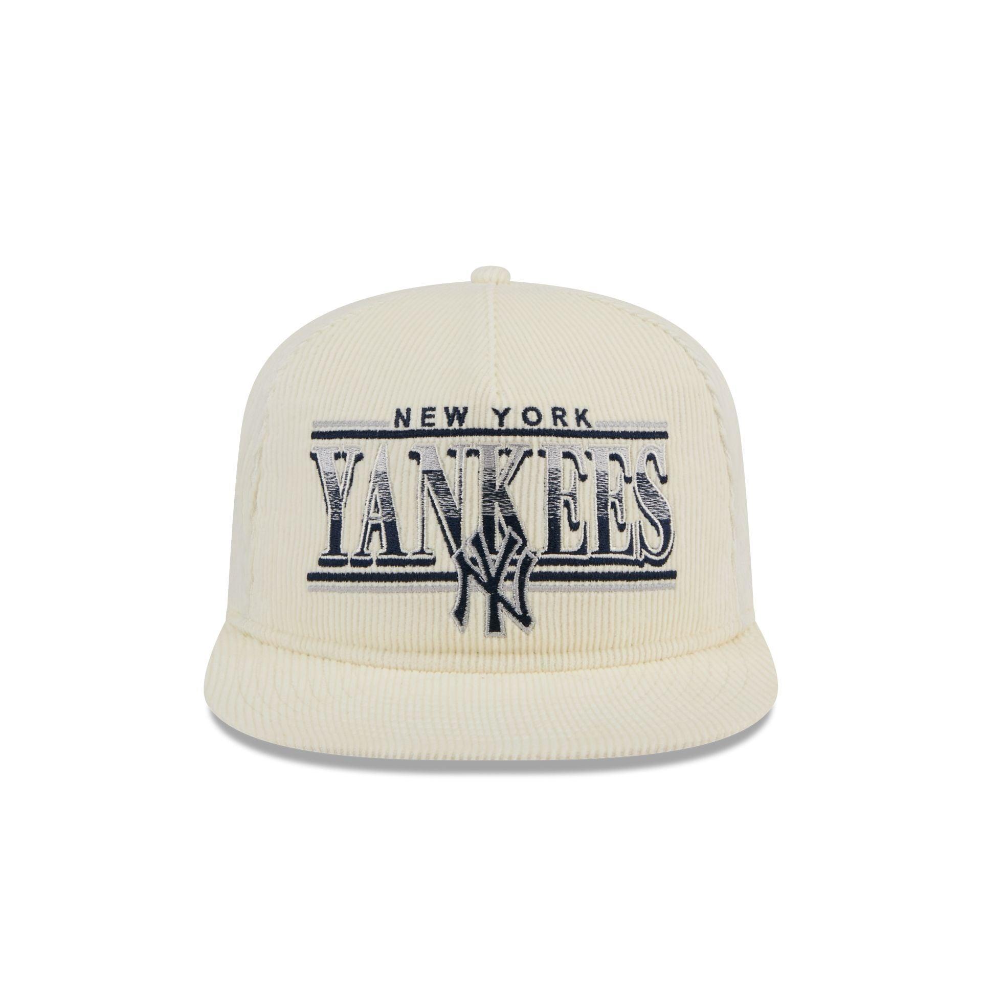 New York Yankees Throwback Corduroy Golfer Hat Male Product Image