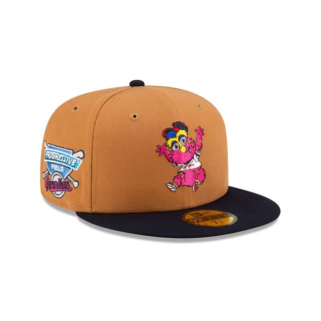 Cleveland Guardians Mini Mascot 59FIFTY Fitted Hat Male Product Image