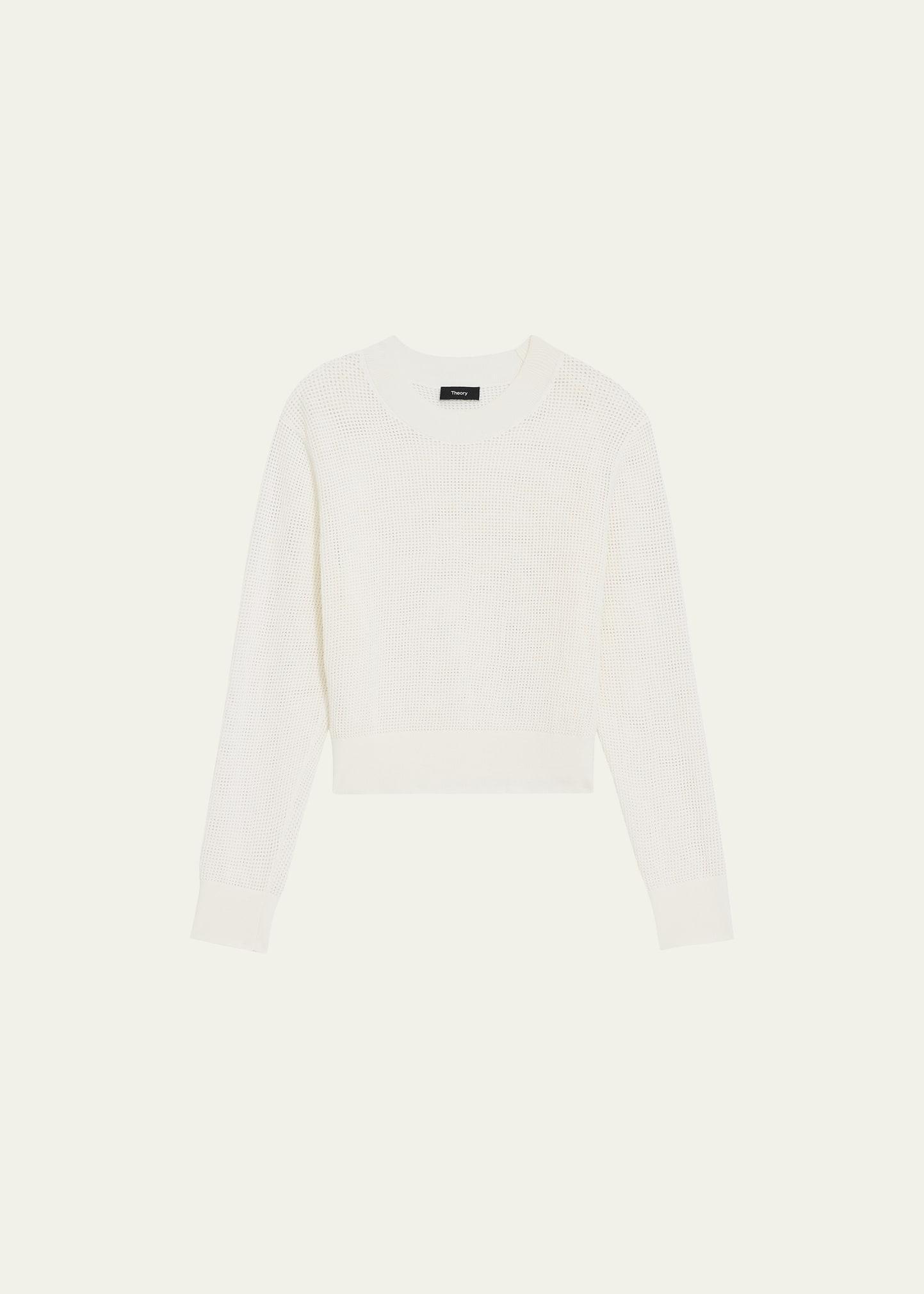 Womens Mercerized Wool-Yak Blend Sweater Product Image