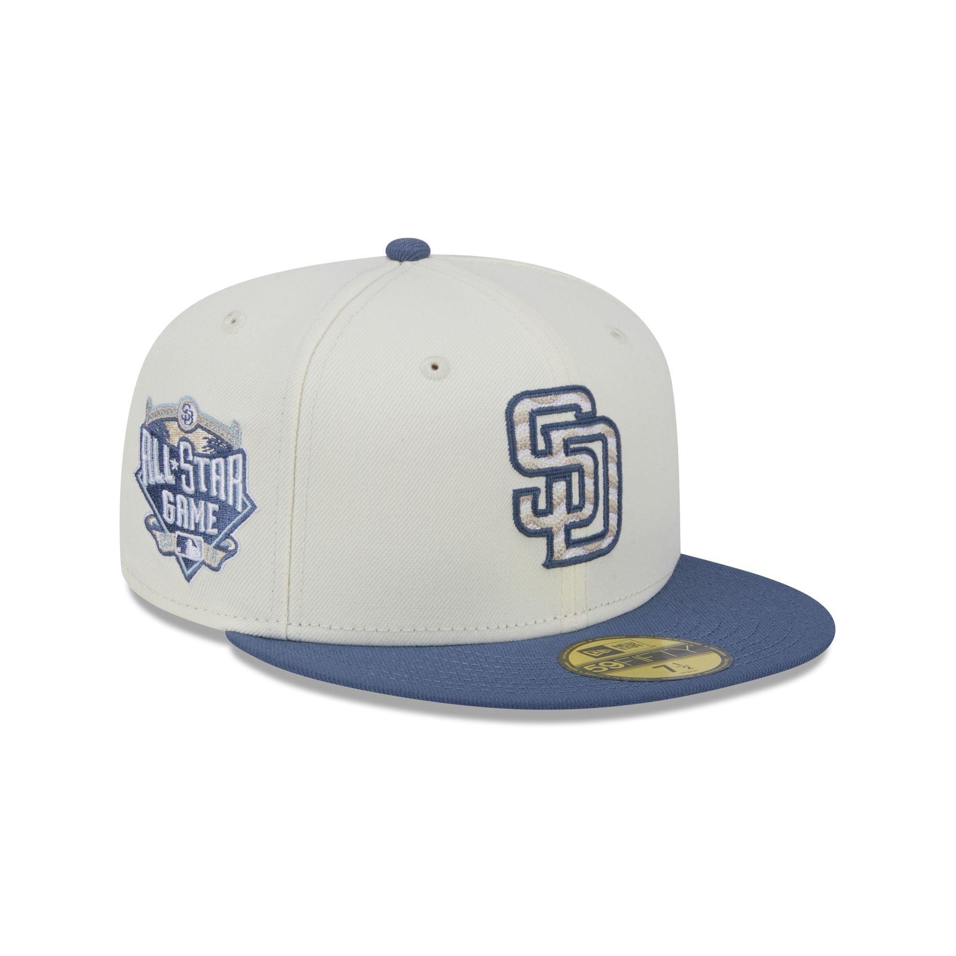 San Diego Padres Wavy Chainstitch 59FIFTY Fitted Hat Male Product Image